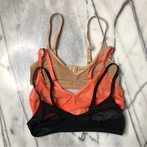 Negative Sieve Non-Wire Bra 3-Pack